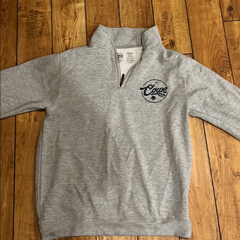 Quarter Zip (cows ice cream)